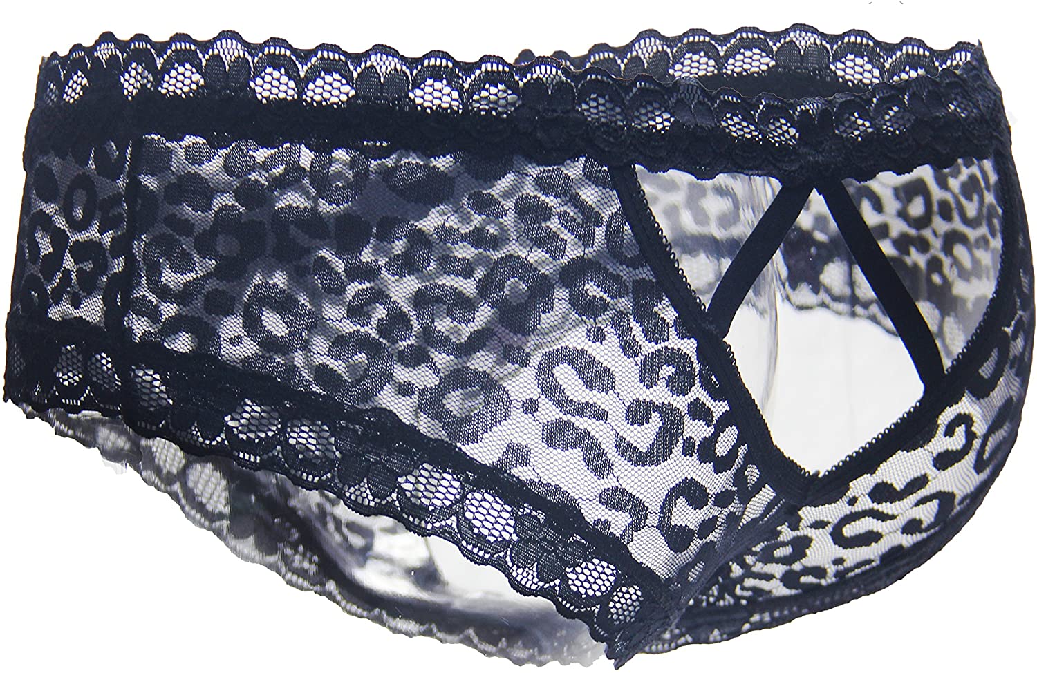 Price:$6.99 Sexy V-Back Open Crotch Panties at Amazon Women’s Clothing store