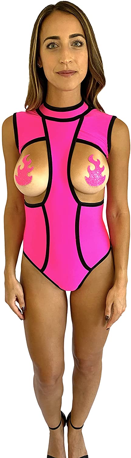 Price:$44.99 Nude One Piece Bodysuit at Amazon Women’s Clothing store