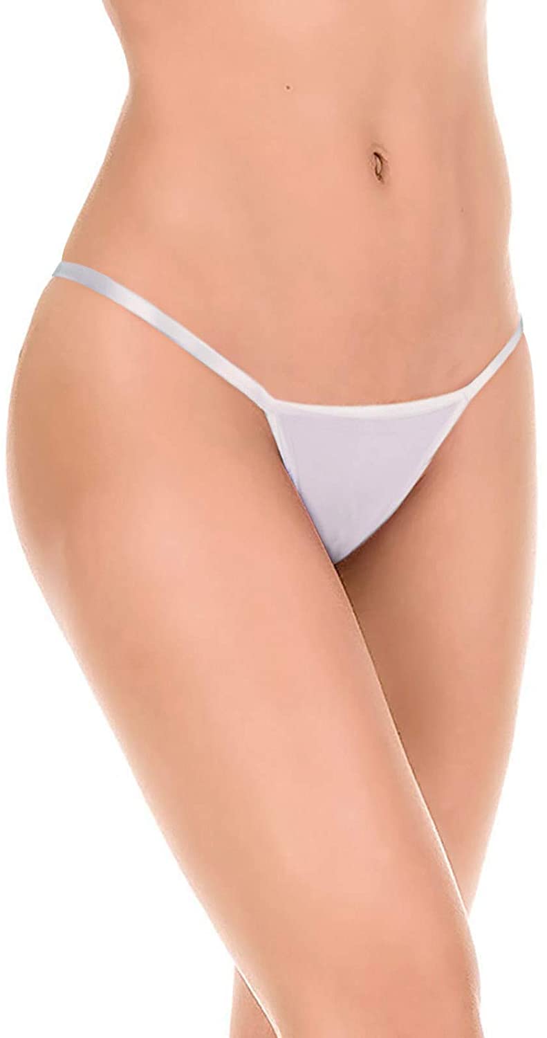 Price:$6.00 of East 3 Pack Women's Sexy T-Back Seamless Bandage Thongs Panties Briefs Underwear Lingerie G-String Solid Bikini (White) : Clothing, Shoes & Jewelry