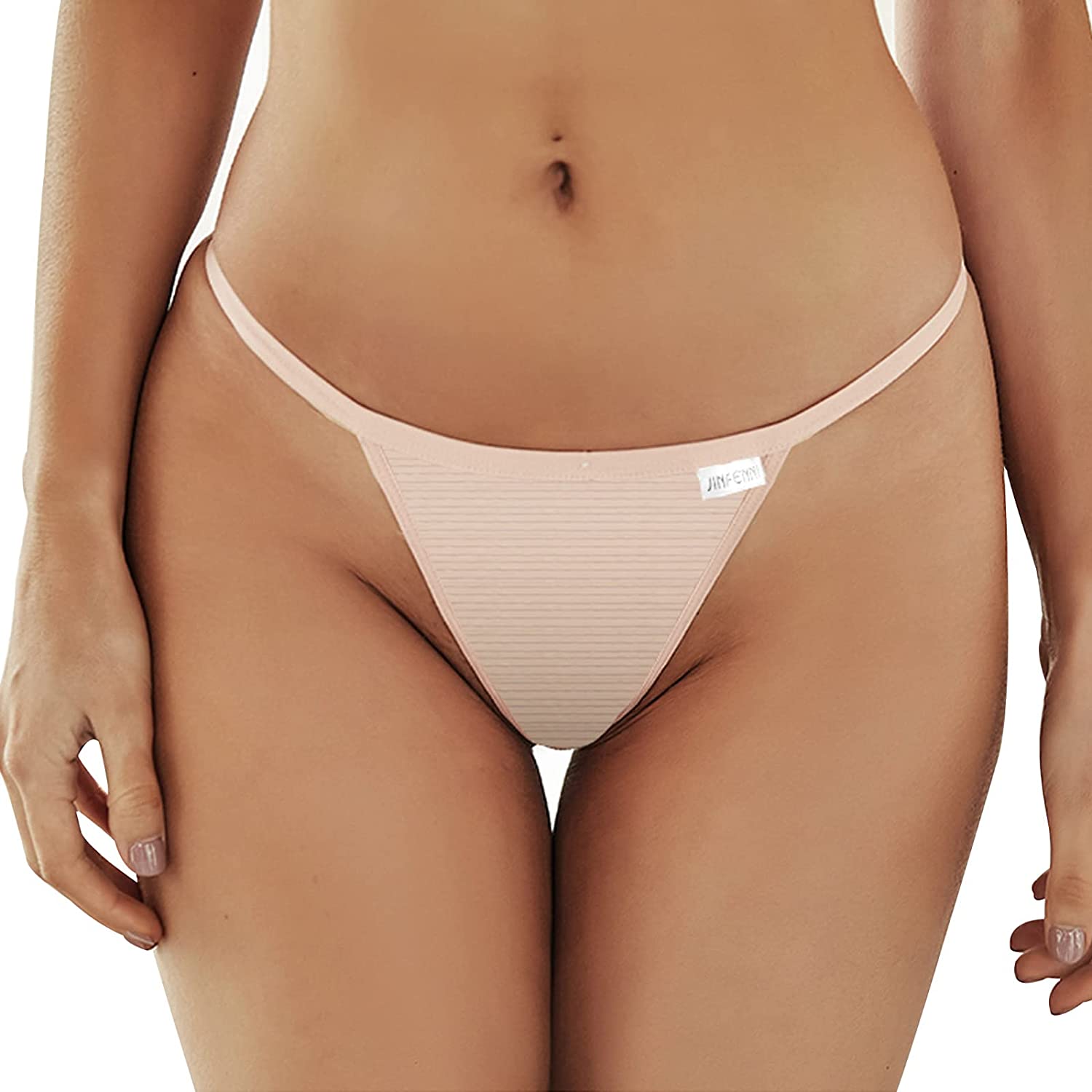Price:$9.90 G-String Thongs for Women Cotton Panties Stretch T-back Tangas Low Rise Hipster Underwear Sexy S-2XL : Clothing, Shoes & Jewelry