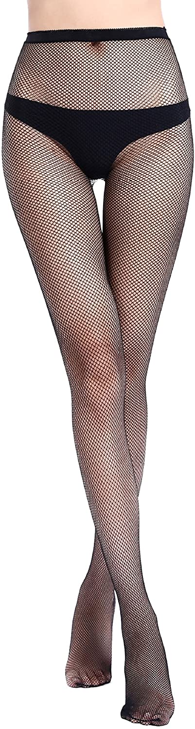 Price:$8.66 Pantyhose Women's Fishnet Lace Stockings Hole Net Tight 6 Color Fit S-XXL at Amazon Women’s Clothing store