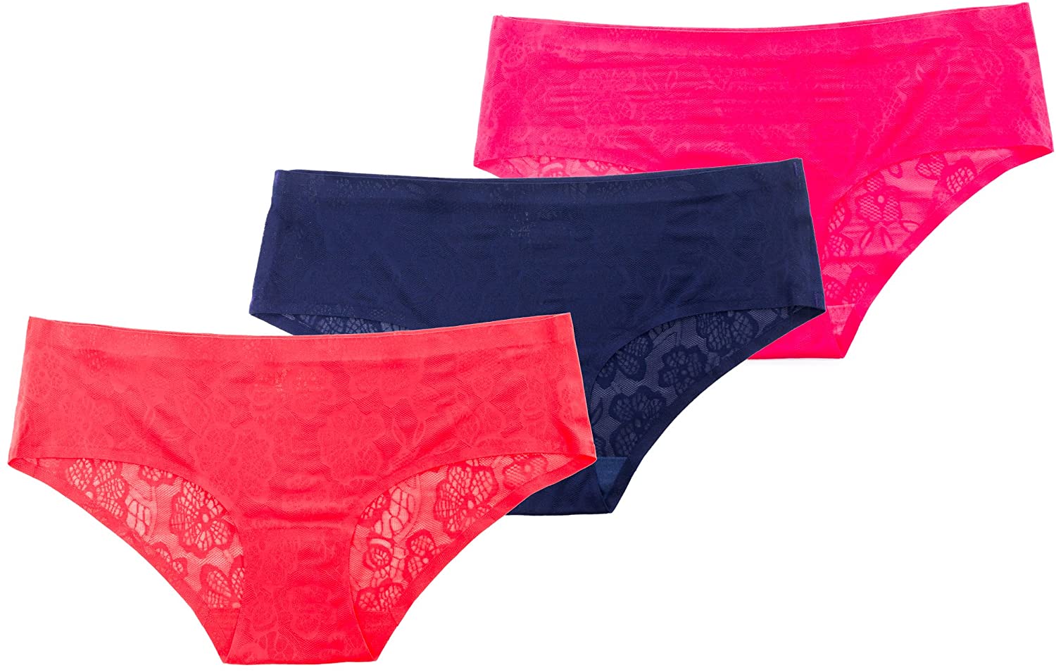 Price:$9.99 Women's Jacquard Invisible Hipster Briefs Panty at Amazon Women’s Clothing store