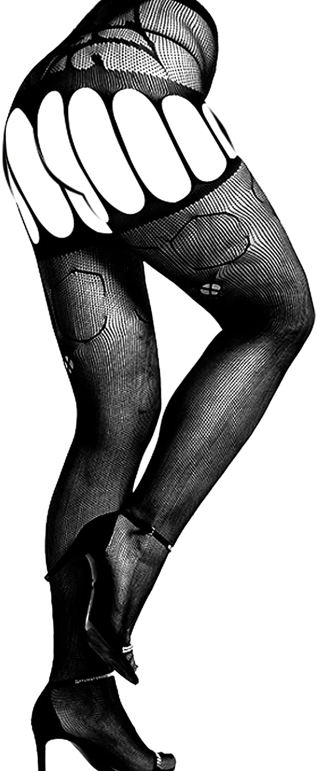 Price:$5.99 Tight High Stockings, Sexy Lace Crotchless Pantyhose, High Waist Stockings Control Top Pantyhose, Sexy Fishnet Underwear for Women - Plus Size, Sheer Black : Clothing, Shoes & Jewelry