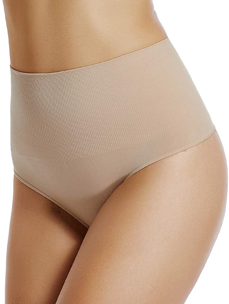 Price:$19.99 Waist Thong Shapewear for Women Tummy Control Underwear Slimming Body Shaper Girdle Panty at Amazon Women’s Clothing store