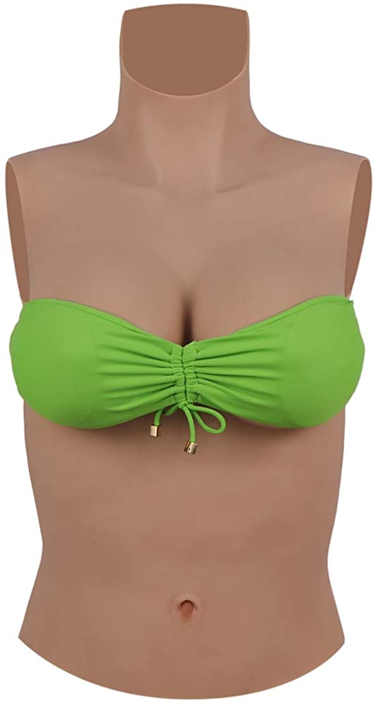 Price:$269.90 cup Half Body Breast Forms Artificial Boobs Crossdressing Drag Queen(silicone gel filler, Ivory) at Amazon Women’s Clothing store