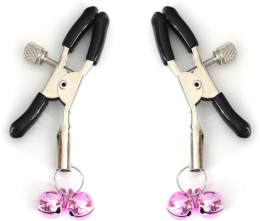 Price:$14.99 Nipple Clips Clamps Silver Breast Clamps Screw Clip on Nipple Clamp Jewelry Non Piercing Chain Jewelry : Clothing, Shoes & Jewelry
