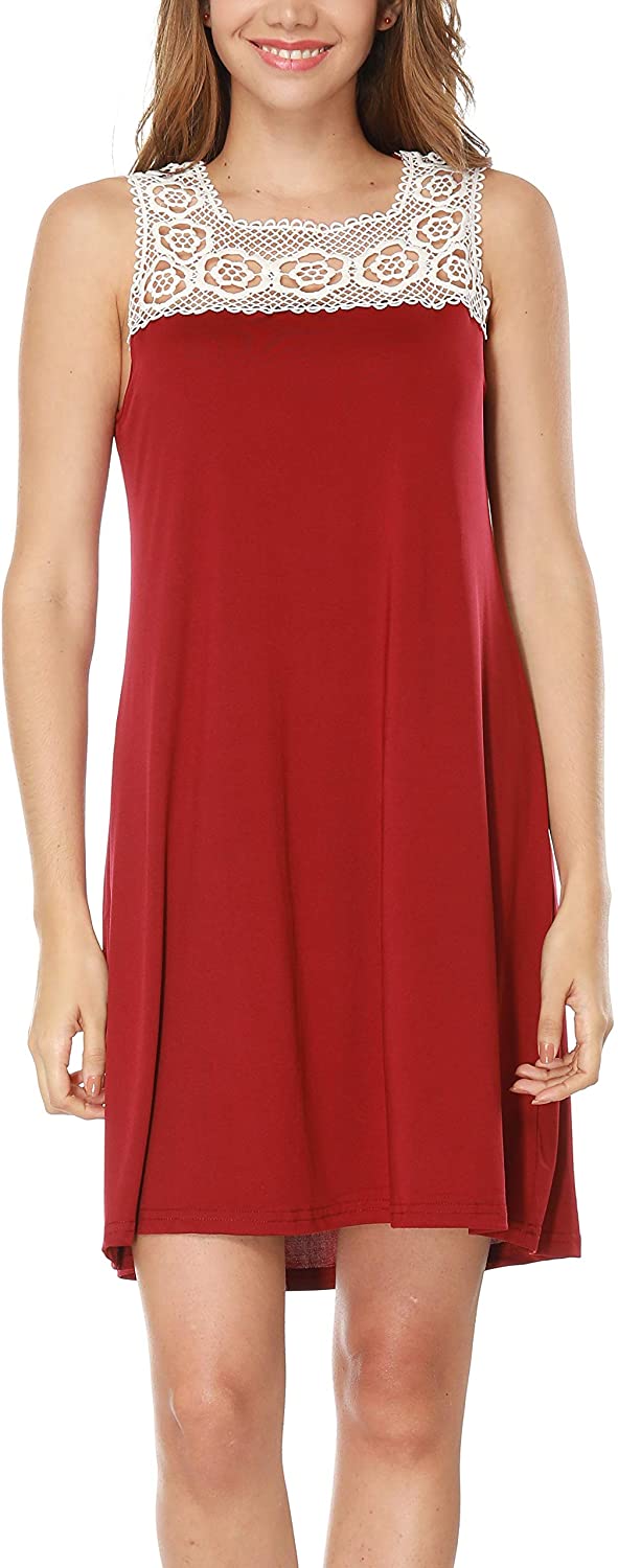 Price:$10.99 Radley Women's Sexy Satin Lace Trim Slip Chemise Nightgown Pajama at Amazon Women’s Clothing store