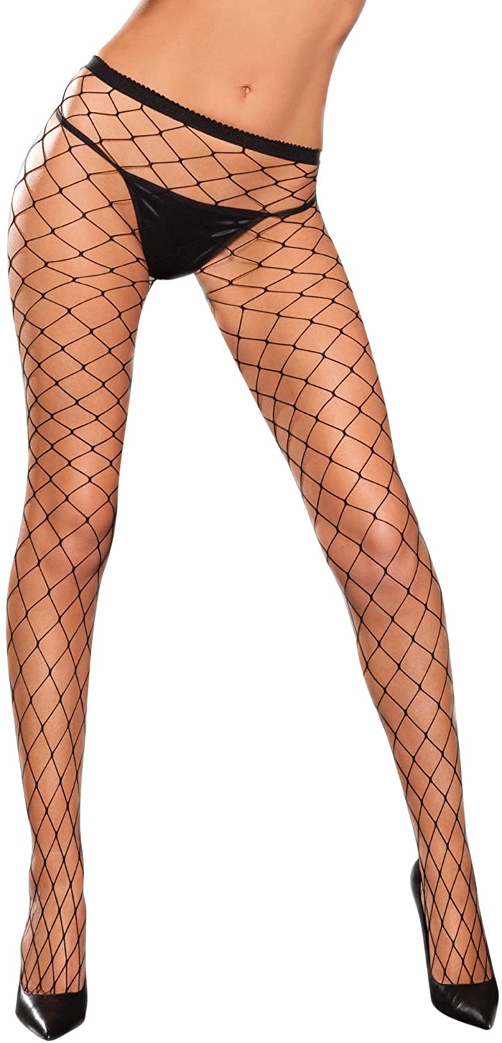 Price:$9.23 Til Midnight Women's Fence-Net Pantyhose, Black, One Size: Clothing, Shoes & Jewelry