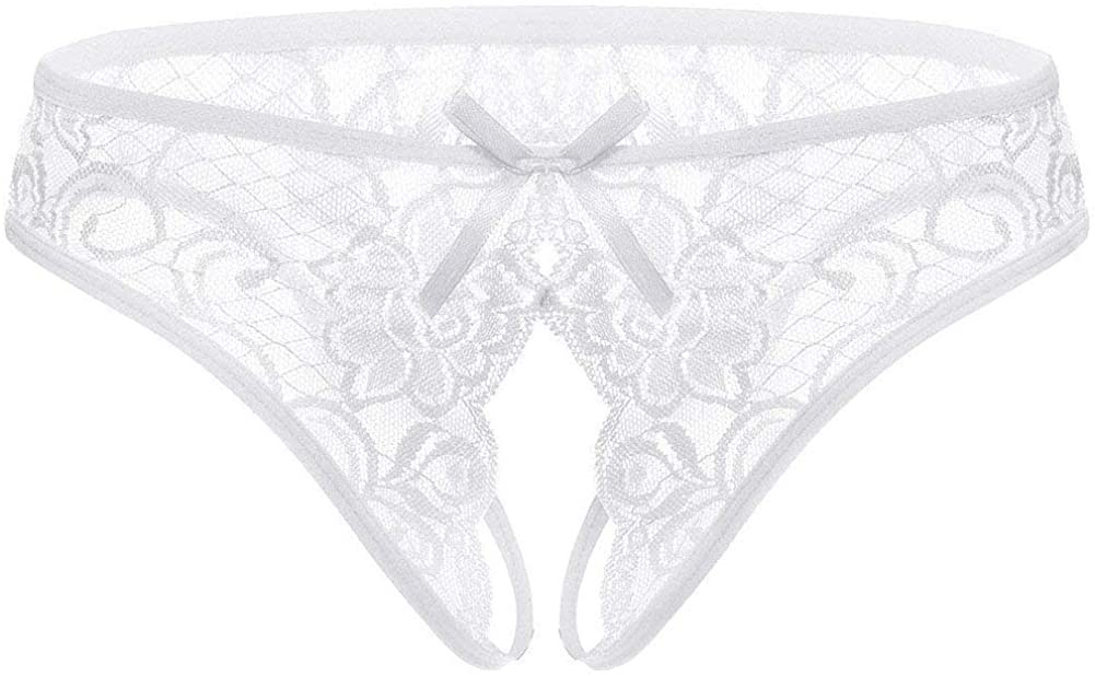 Price:$9.99 Sexy Lace Underwear Low Rise Underpants Plus Size Floral Lace Briefs (White, X-Large) at Amazon Women’s Clothing store